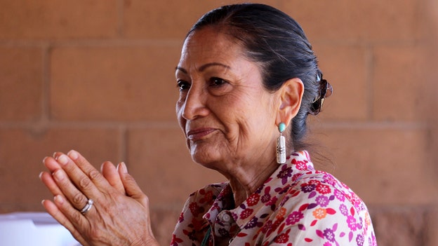 Democrats nominate former Interior Secretary Deb Haaland for New Mexico governor