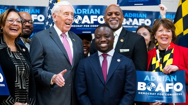 After 45 years in Congress, Steny Hoyer touts chosen successor in crowded Maryland primary