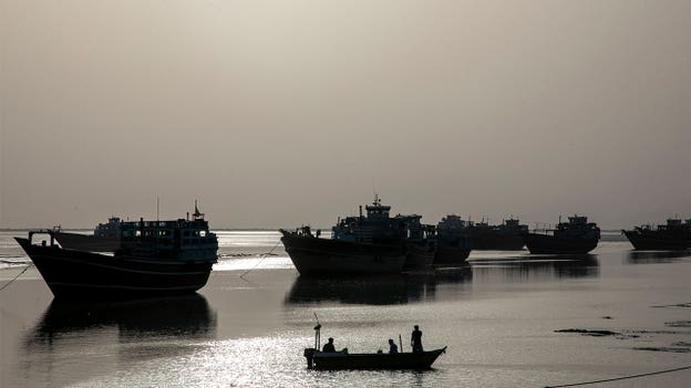 Explosions reported near Strait of Hormuz on Iran's Qeshm Island