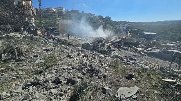 Israeli strike targets alleged Hezbollah operatives as US-led Lebanon talks continue