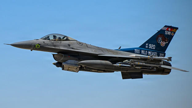 CENTCOM shares photo of F-16 launch from Middle East, says US forces 'remain vigilant'