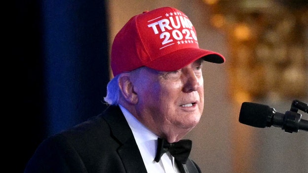 Trump unveils 'Trump 2028' hat after joking about another run for president