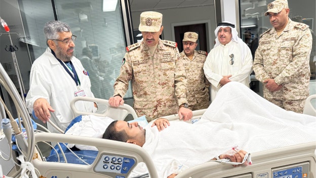 Kuwaiti soldiers hospitalized by Iranian strikes