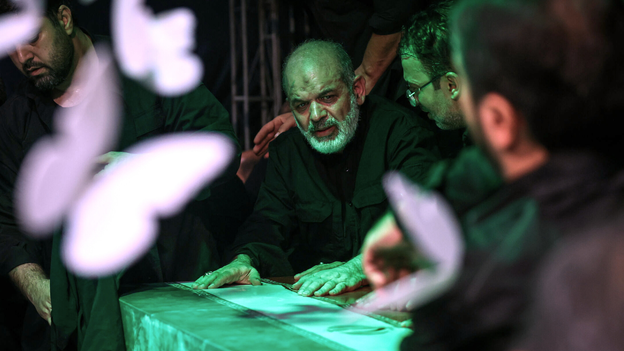 Iran's top military leader emerges after months in hiding for Khamenei funeral