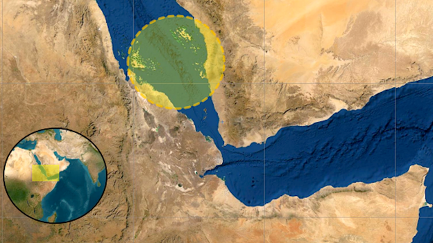 UKMTO: Tanker reports nearby projectile splash in southern Red Sea
