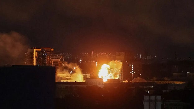 Russia strikes Kyiv with ballistic missiles, mayor says as explosions rock Ukrainian capital: report