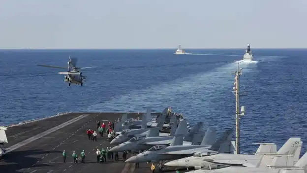US has guided 825 ships through the Strait of Hormuz since May