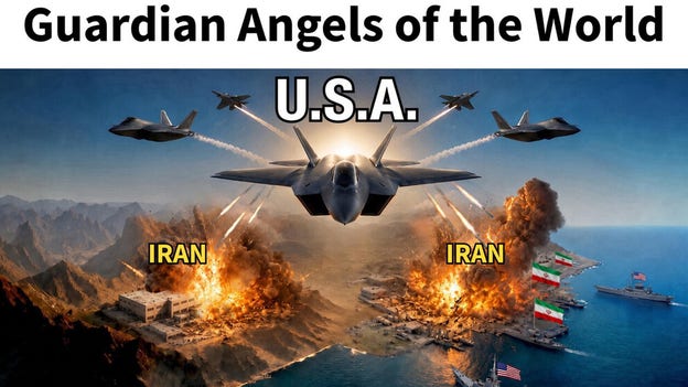 Trump's post showed targets of Iran's coastal military installations, nuclear sites, and Kharg Island. (Truth Social)