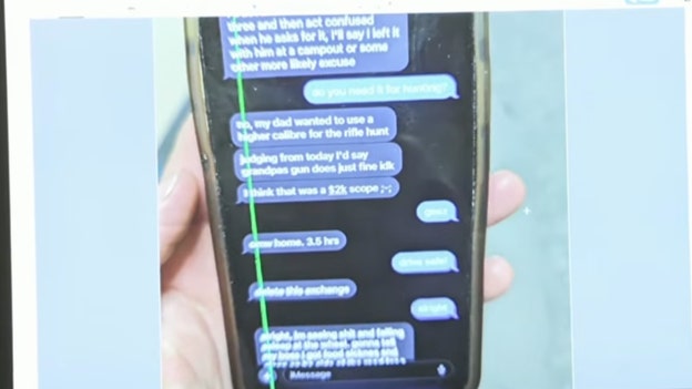 Text messages between Tyler Robinson and Lance Twiggs shared in court