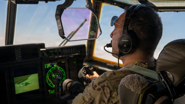 CENTCOM shares photos of air refueling in Middle East
