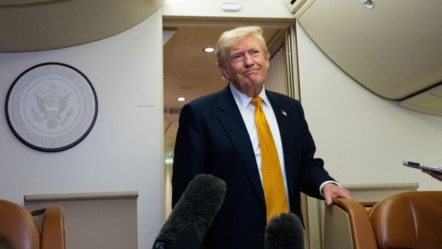 Trump addresses Air Force One switch after Turkey trip
