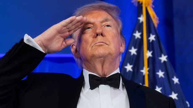 Trump begins remarks at rescheduled White House Correspondents' Dinner: 'The show must go on'