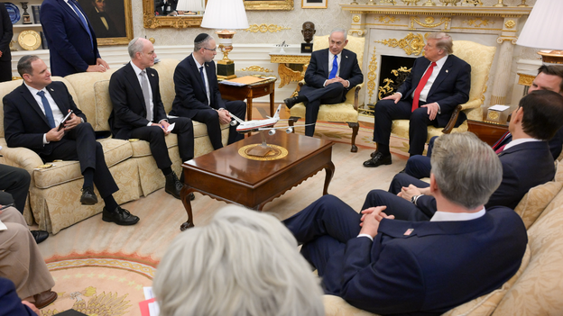 Trump-Netanyahu meeting was 'positive' and 'productive', says Karoline Leavitt