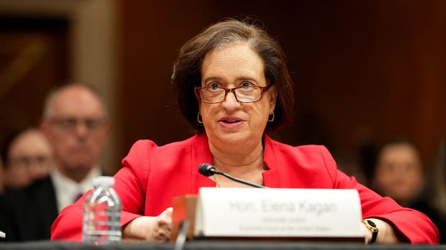 Kagan says Supreme Court justices receive less protection than some Cabinet officials