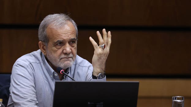 Pezeshkian says war blocking gasoline imports as Iran weighs price hike
