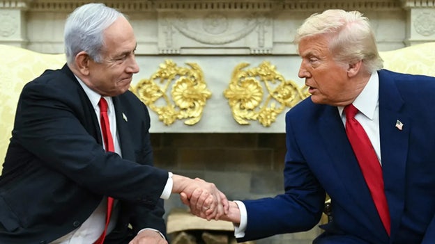 Netanyahu / Trump / White House / SAUL LOEB / AFP via Getty Images
