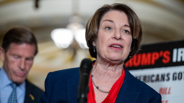 Amy Klobuchar running on anti-fraud platform, drawing contrast with outgoing Minnesota Gov Tim Walz