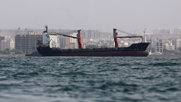 Strait of Hormuz is 'functioning' despite occasional drone strikes, Trump says