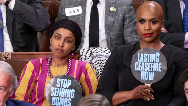 Squad members Ilhan Omar and Ayanna Pressley celebrate Peggy Flanagan's Dem US Senate primary win