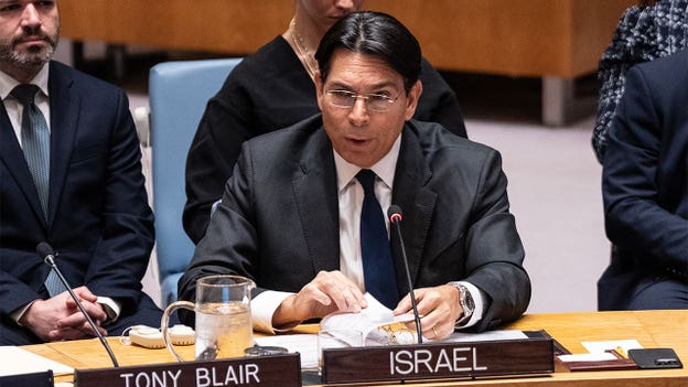 Israeli UN ambassador warns Iran wants to 'expand their radical ideas' across Middle East