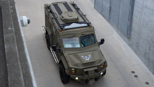 Armored truck believed to carry man accused of killing Charlie Kirk spotted before court hearing