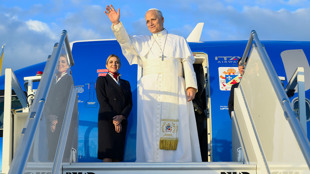 Pope Leo XIV says he's not in 'panic mode' over AI, but warns against ignoring the risks