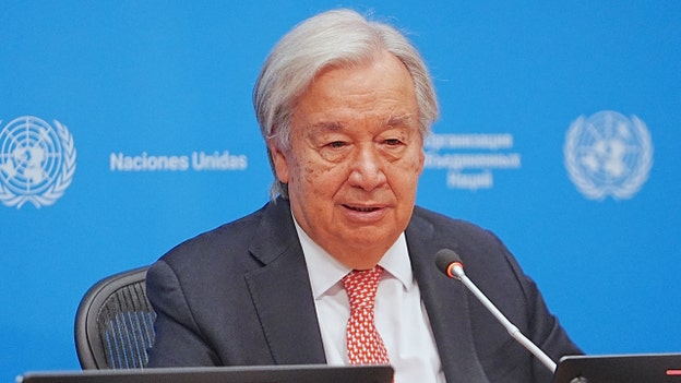 Outgoing UN chief calls on nations to cooperate on AI risks, put guardrails in place