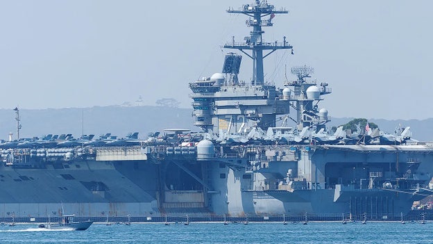 USS Abraham Lincoln leaves Thailand after five-day port call, extended Middle East operations