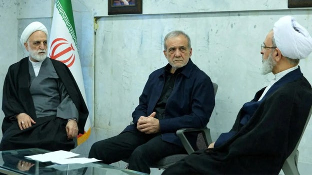 Iran’s Pezeshkian says Tehran still seeks agreement, after 'assassination' of supreme leader