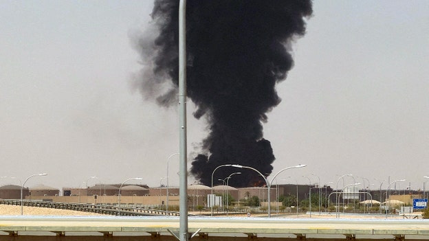 Photos show black smoke rising near Riyadh airport after Saudi Arabia warned of potential ‘danger’