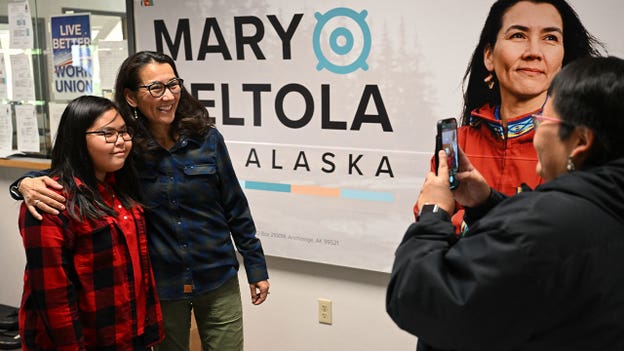 Peltola says Alaska Senate campaign is 'really scrambling' amid Elon Musk spending