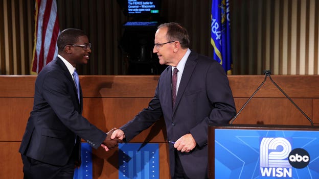 Wisconsin governor candidates face off in debate ahead of midterms