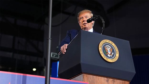 Trump vows Iran will never obtain nuclear weapon during Kentucky rally