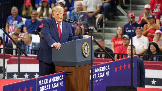 Trump floats another round of Operation Epic Fury strikes against Iran during Florida rally