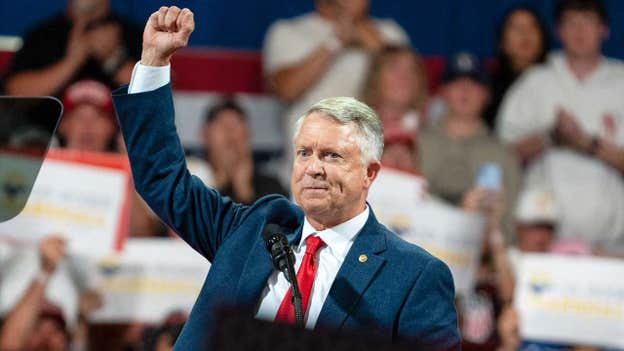 Kansas Senate rivals distance themselves from party leaders in fiery debate