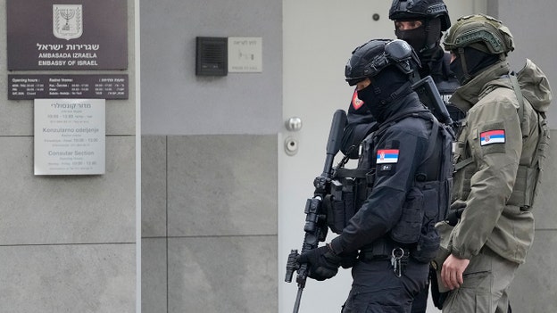 Suspect killed following 'terrorist attack' against police officer outside Israeli embassy in Serbia