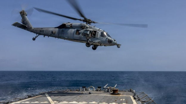US Forces have redirected more than 130 commercial vessels to enforce Iran blockade