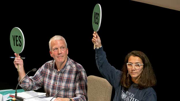 Democrat's debate 'cue cards' steal spotlight in high-stakes Senate clash