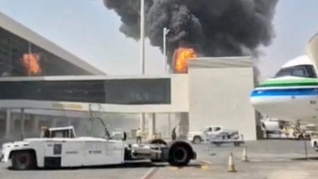 Three planes damaged in attack on Saudi Arabia airport, officials say