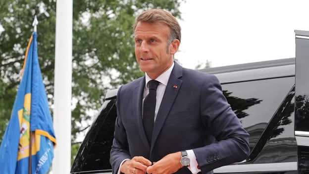 Macron, Qatar's emir condemn Iranian attacks, back Trump Gaza peace plan