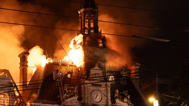 'Far-left activist' arrested after French city hall set ablaze in riots