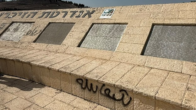 ISIS-inspired graffiti found at Jerusalem’s 9/11 memorial