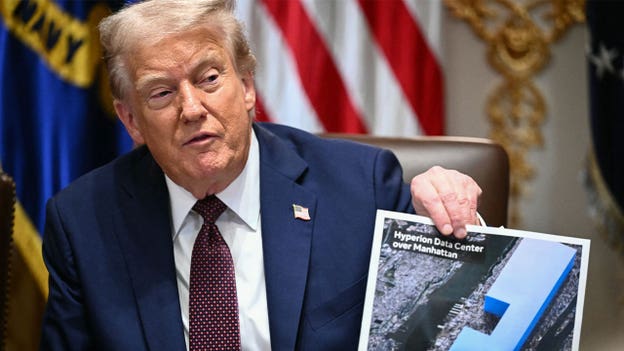 Trump warns US must build AI data centers or lose them to competitors