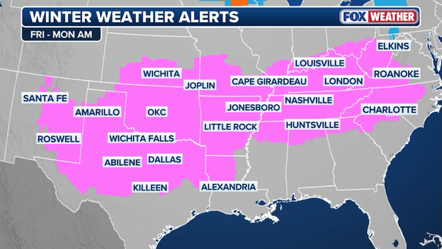 60 million Americans now under winter weather alerts