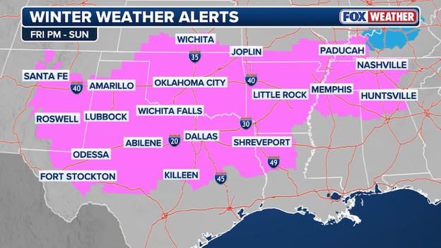 Winter Storm Watches expanded across the Mid-South