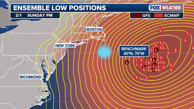 Analysis: why this weekend's major nor'easter won't bury New York in big snow