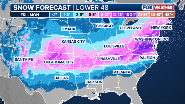 Latest snow forecast