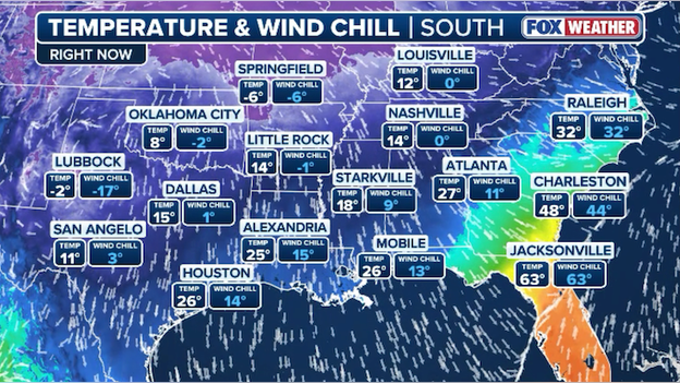 200 million people under cold weather alerts right now