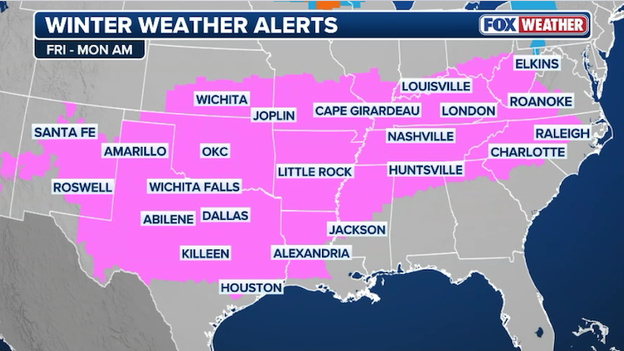 Houston now under a Winter Storm Watch