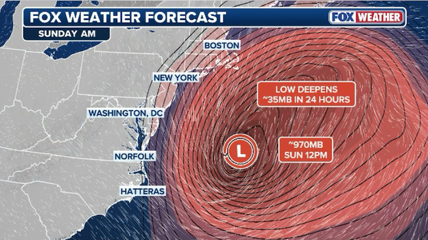 Analysis: why the next storm could be a "bomb" over the Atlantic
